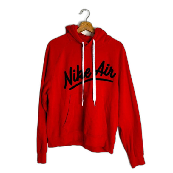 Nike Pullover Vintage Script Hoodie pullover in red size medium - Picture 2 of 11